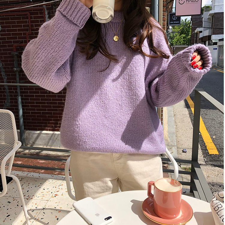 Sarah Cozy Knit Sweater